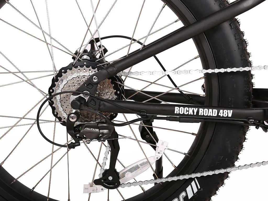 X-Treme Rocky Road 48V/17Ah 500W Fat Tire Electric Mountain Bike