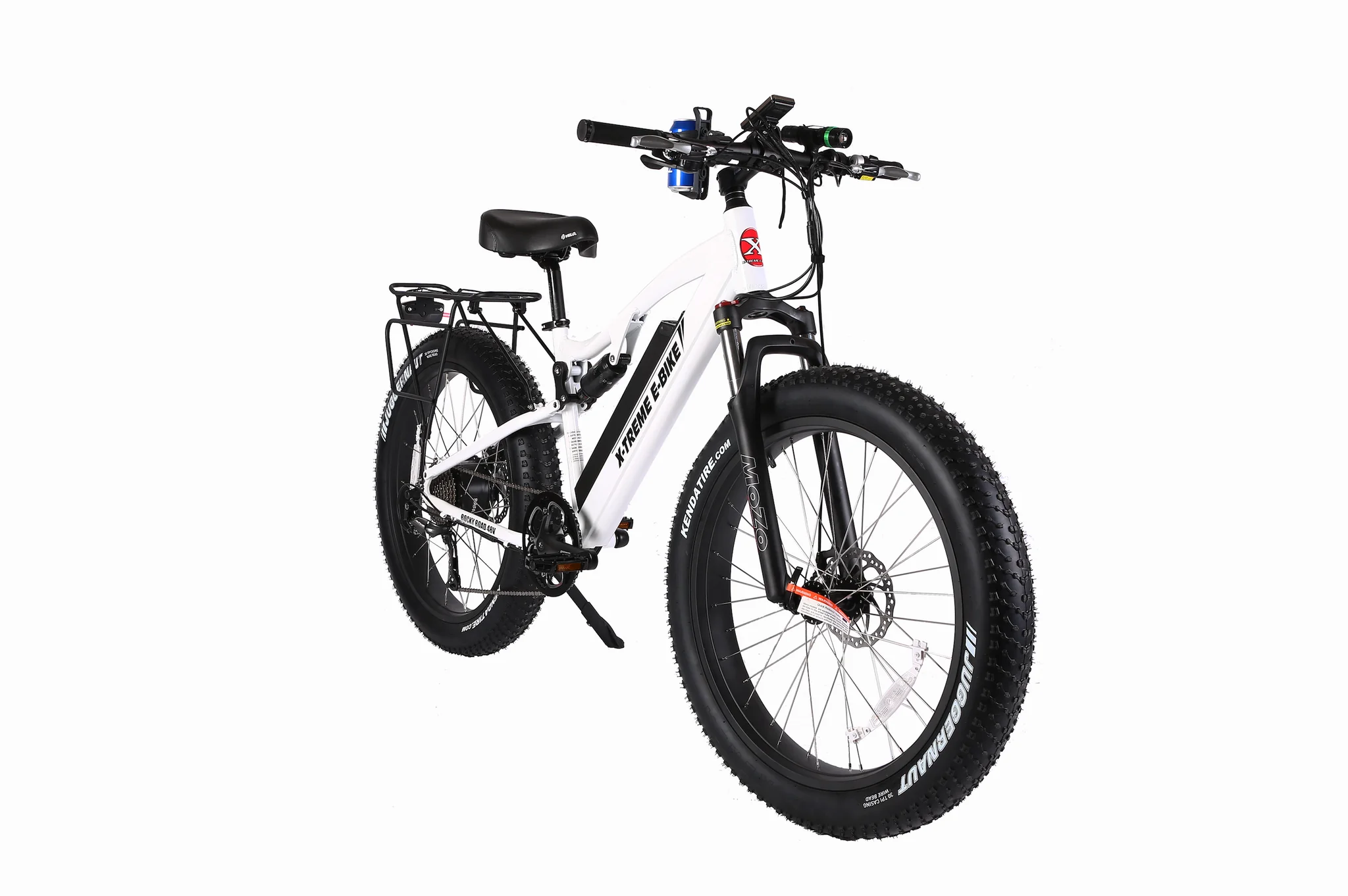 X-Treme Rocky Road 48V/17Ah 500W Fat Tire Electric Mountain Bike