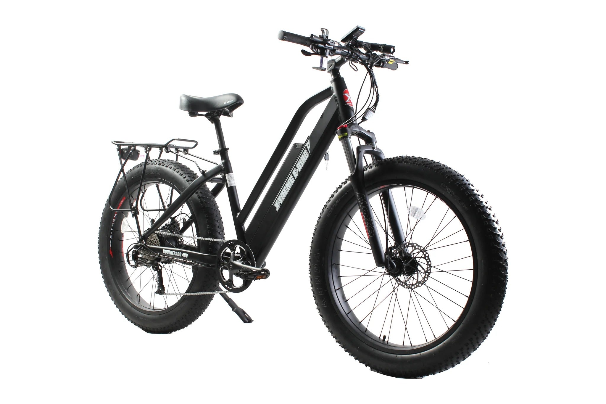 X-Treme Boulderado 48V/10.4Ah 500W Fat Tire Step-Through Electric Mountain Bike
