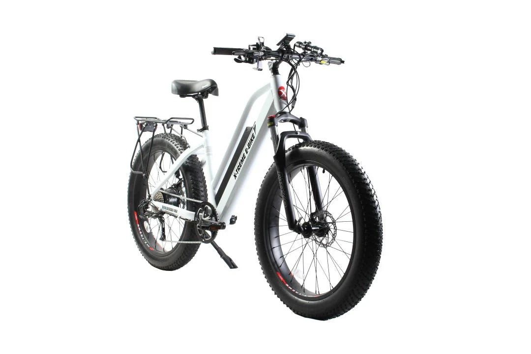 X-Treme Boulderado 48V/10.4Ah 500W Fat Tire Step-Through Electric Mountain Bike
