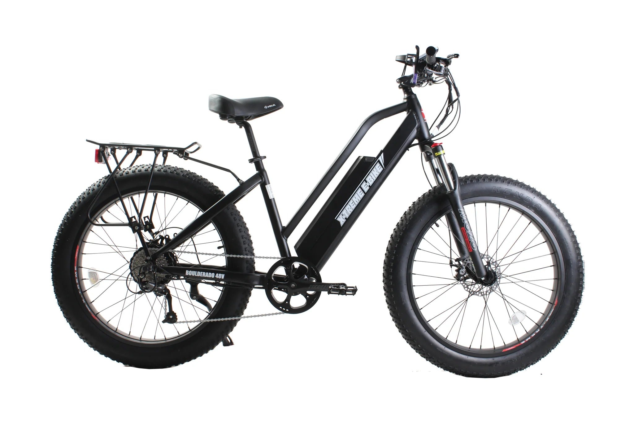 X-Treme Boulderado 48V/10.4Ah 500W Fat Tire Step-Through Electric Mountain Bike