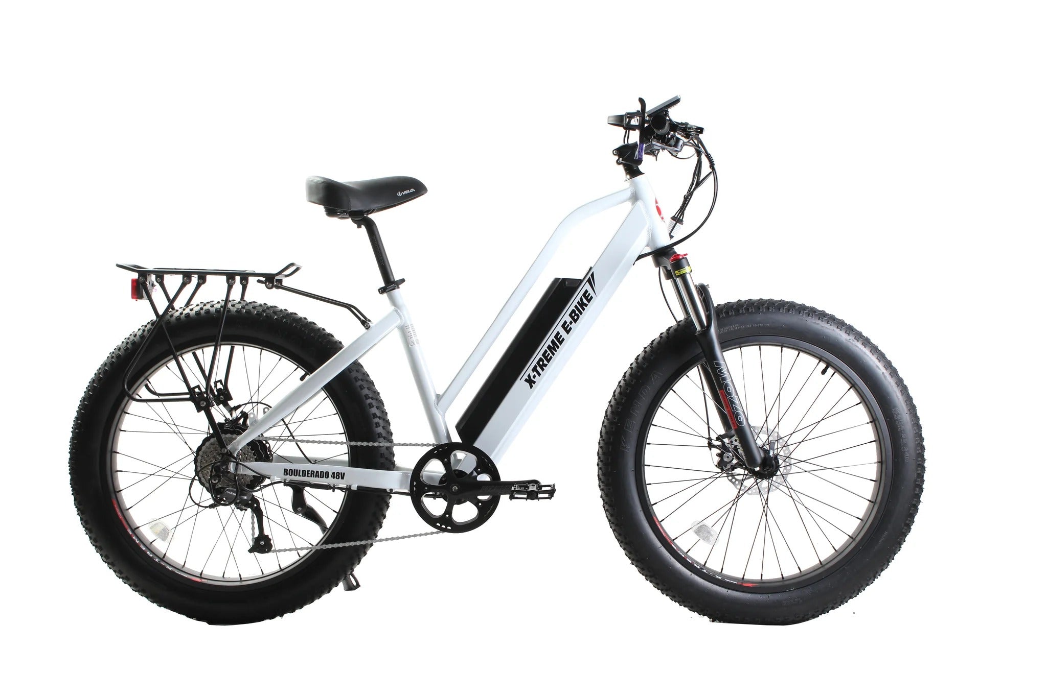 X-Treme Boulderado 48V/10.4Ah 500W Fat Tire Step-Through Electric Mountain Bike