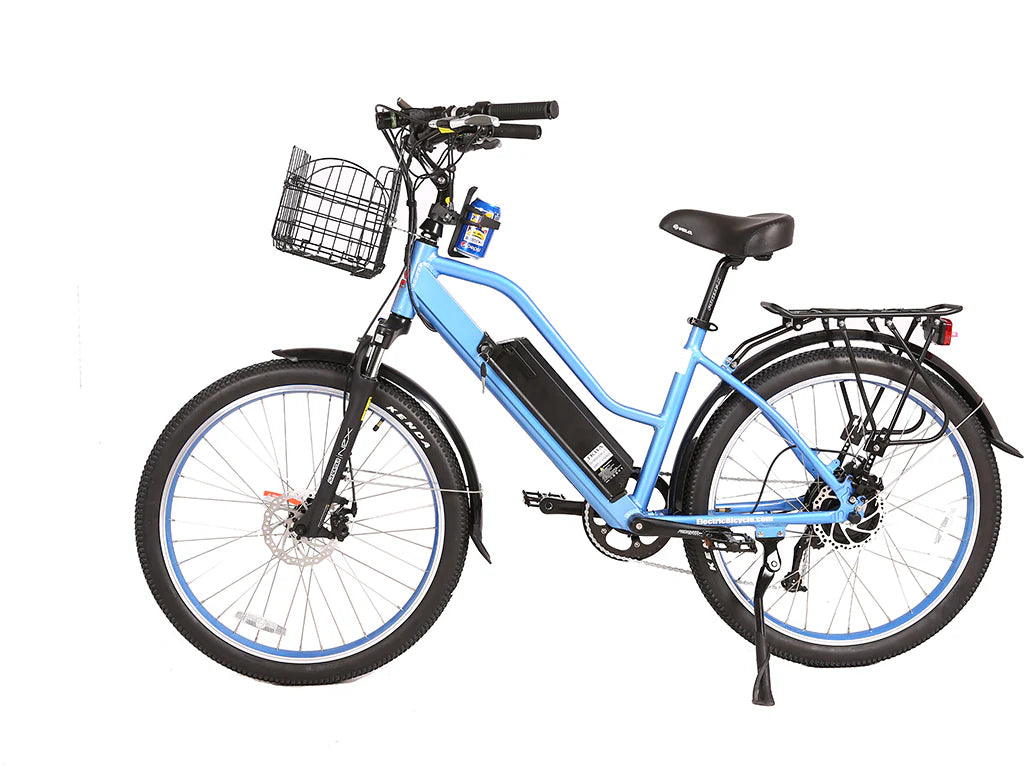 X-Treme Catalina 48V 500W Step-Through Electric Beach Cruiser Bike