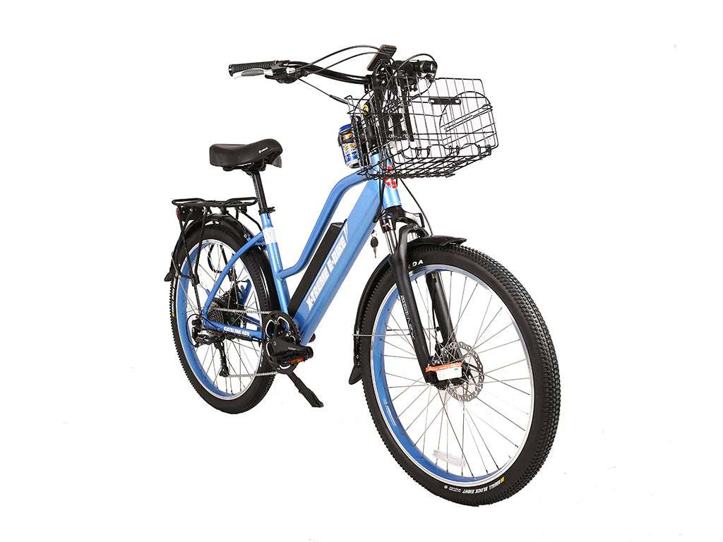 X-Treme Catalina 48V 500W Step-Through Electric Beach Cruiser Bike