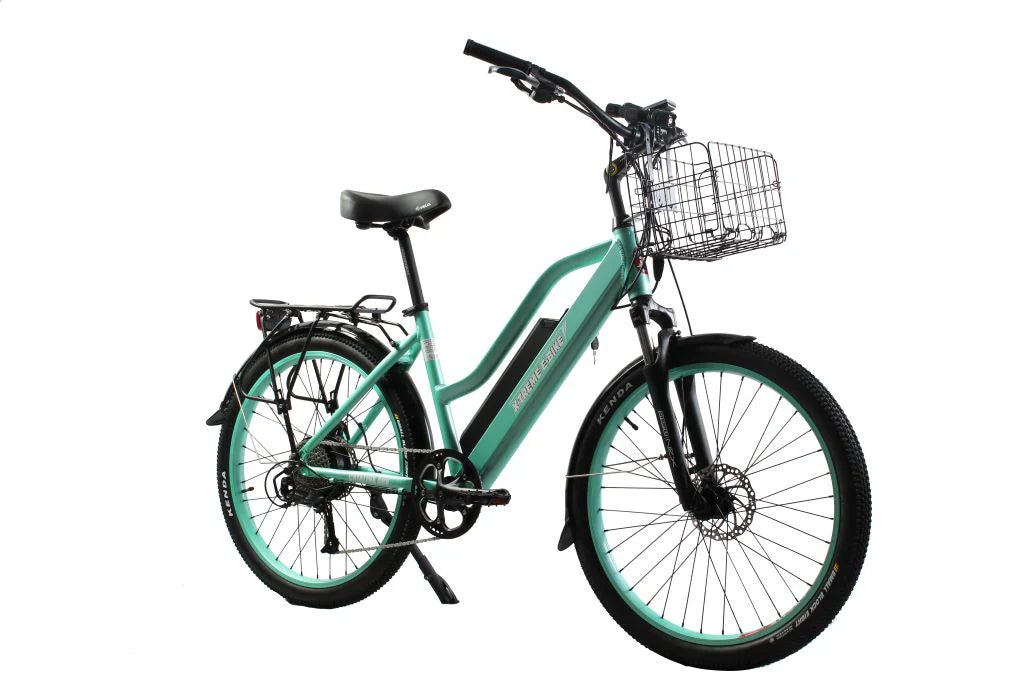 X-Treme Catalina 48V 500W Step-Through Electric Beach Cruiser Bike