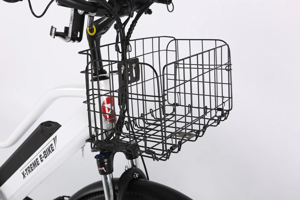 X-Treme Catalina 48V 500W Step-Through Electric Beach Cruiser Bike