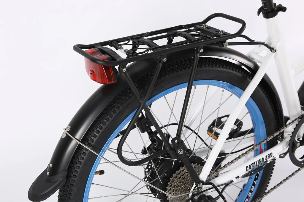 X-Treme Catalina 48V 500W Step-Through Electric Beach Cruiser Bike
