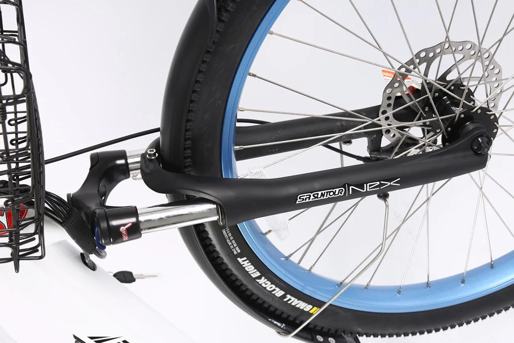 X-Treme Catalina 48V 500W Step-Through Electric Beach Cruiser Bike