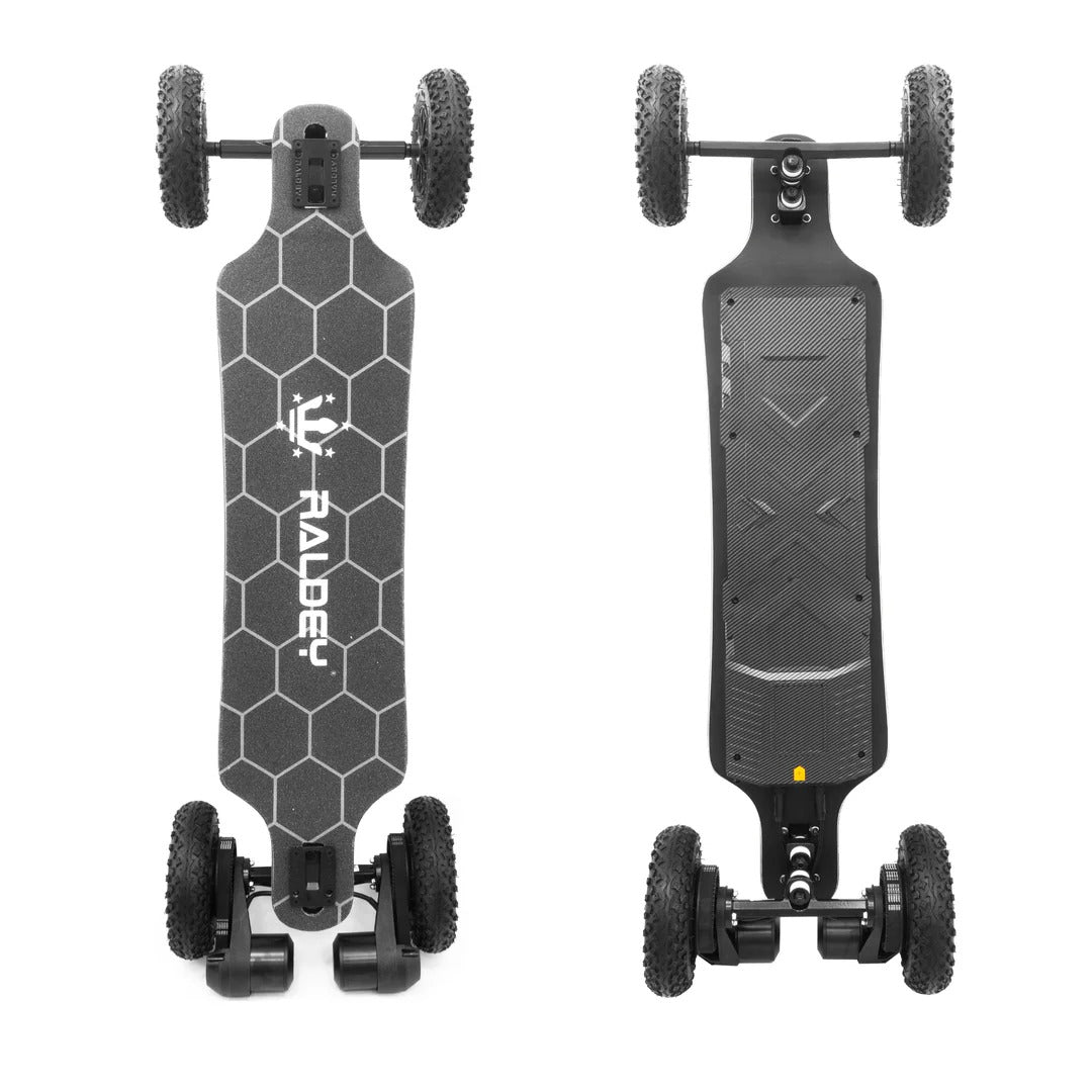 RALDEY Bamboo V3S-AT 1500W/14Ah All-Terrain Electric Skateboard 19mi range